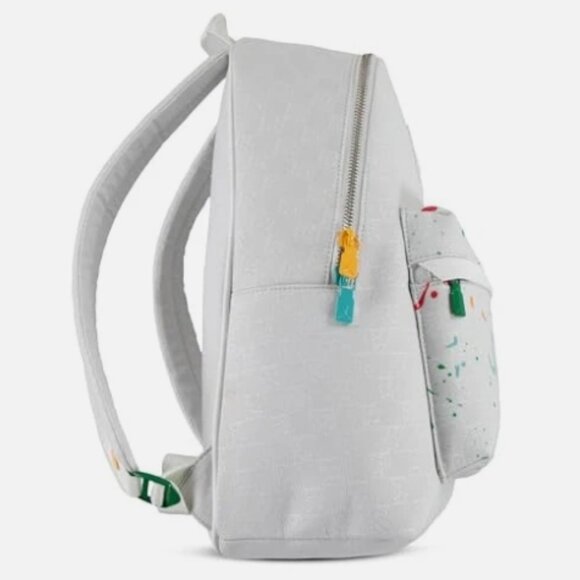 JORDAN MONOGRAM WHITE BACKPACK AUTHENTIC "EXPEDITE SHIPPING" - Picture 2 of 3